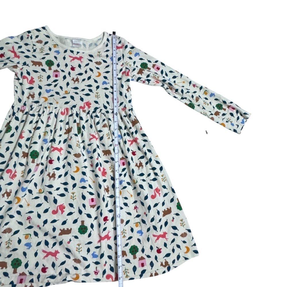 Hanna Andersson Fox and Leaf Print Dress - Picture 5 of 7